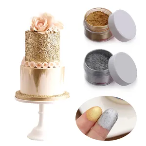 Food Grade Pearl Pigment Gold Edible Luster Dust For Cake Decoration Tools