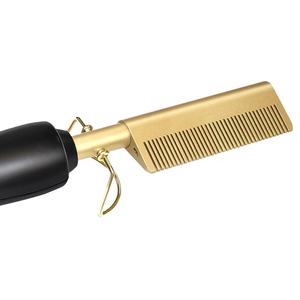 Nouveau peigne chauffant électrique à haute température 2025, peigne lisseur de cheveux en cuivre, brosse lissante, peigne chauffant à pression thermique - Product Image 3