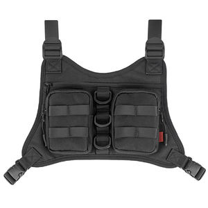 Personalizado nuevo diseño ligero utilidad deporte al aire libre hombres pecho aparejo correr chaleco correr mochila bolsa táctica pecho bolsa para hombres - Product Image 1