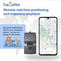Trackerking Caméra embarquée GPS professionnelle pour la gestion de flotte automobile, vidéo en temps réel, surveillance du comportement du conducteur, alarme anti-somnolence