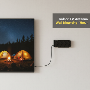 <span class=keywords><strong>Antenne</strong></span> VHF UHF longue portée Antop pour signaux TV numériques, amplifiée, dipôle, réflecteur, performance élevée intégrée de 28 dB - Product Image 4