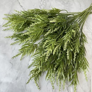 Plante artificielle Queyiyi à longues branches, herbe <span class=keywords><strong>malt</strong></span>ée à longues branches, décoration d'intérieur - Product Image 2