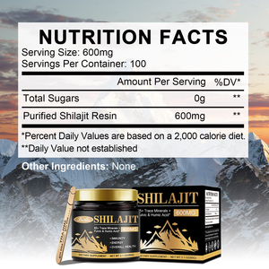 شيلاجيت عضوي نقي 100% من الهيمالايا الأصلية، حلوى راتنجية 60 جرام، مكمل غذائي للبالغين يحتوي على أكثر من 85 معدن نادر وحمض الفولفيك لتحسين الصحة - Product Image 6