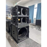 Système de haut-parleurs subwoofer XINMING SB18C 18 pouces avec fonction radio en contreplaqué pour systèmes de son surround de scène et domestiques, enceintes DJ amplifiées