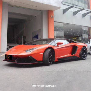 Kits de carrosserie de pare-chocs de voiture en demi-fibre de carbone pour Lamborghini <span class=keywords><strong>Aventador</strong></span> LP700-4 2011-2019 Kit de carrosserie <span class=keywords><strong>hybride</strong></span> de style 720S - Product Image 2