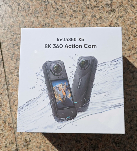 Original for Insta360 X5 Combo 8K30fps 360° Video with Dual 1/1.28" Sensors Triple AI Chip for Superior Low Light