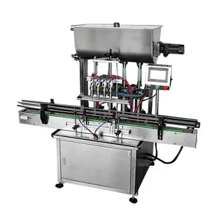 High quality thick paste fruit jam hot chili sauce filling and capping machine