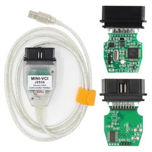 MINI VCI สำหรับโตโยต้า TIS <span class=keywords><strong>Techstream</strong></span> V18.00.018 FTDI สำหรับ J2534 OBD เครื่องมือสแกนวินิจฉัยรถยนต์ MINI-VCI สายเคเบิล - Product Image 2