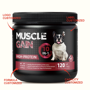 Golosinas Masticables Suaves para Ganancia Muscular, Personalizadas al por Mayor, para Todos los Perros, Favorecen el Desarrollo Muscular, Mejoran la Composición Corporal, Constructor Muscular - Product Image 2