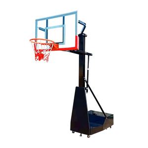 Support de basket-ball mobile et réglable en hauteur, panier de basket-ball portable <span class=keywords><strong>professionnel</strong></span> pour adultes - Product Image 3