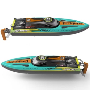 <span class=keywords><strong>Bateau</strong></span> télécommandé Heng Long 3789 47cm avec moteur brushless, batterie lithium 11.1V, vitesse maximale 65km/h, longue portée, jouet <span class=keywords><strong>radiocommandé</strong></span> RC 2026 - Product Image 4