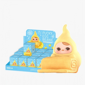 Ban Đầu Popmart Chính Thức Cửa Hàng Pucky Trứng Beanie Loạt Con Số Ngoại Vi Mù Hộp Dễ Thương Máy Tính Để Bàn Đồ Trang Trí Cho Cô Gái Đồ Chơi - Product Image 1