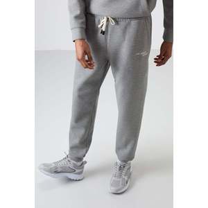 Ensemble de survêtement gris chiné pour homme – Coton confortable, respirant, style décontracté, avec jogging et sweat à capuche – Taille adulte - Product Image 2