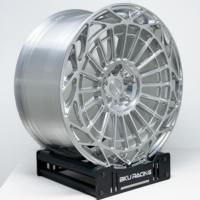 Jantes forgées Bku 5x112 pour Mercedes Maybach Classe S W221 W222 E CLS GLE, jantes en alliage polies personnalisées de luxe de 19, 20 et 21 pouces