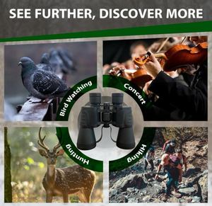 Binoculares de Gran Apertura de Alta Definición y Alta Calidad para Adultos, 10x50, para Campamentos y Observación de Aves al Aire Libre - Product Image 6