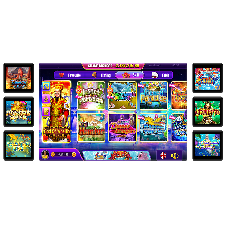 Программное обеспечение для интеллектуальных игр, программное обеспечение для стрельбы, аркадных игр, рыб, дополнительно распределитель, приложение для игры «рыбный Охотник»