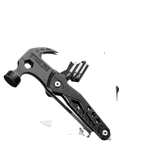 Taschen messer Klapp holzgriff Multi <span class=keywords><strong>Tool</strong></span> Klauen hammer Mehrzweck werkzeug - Product Image 3