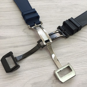 Adecuado para correa de goma de silicona natural correa de silicona Aquatimer IW323101 accesorios 22mm - Product Image 6