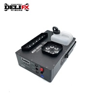 DELIFX Fonctionnement à grande vitesse 1600W Sans glace Haute qualité Canon Jet Dissipation rapide Fumée Brouillard Machine à souffle rapide pour Crazy Party