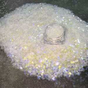 Holographic óng ánh năm cánh sao sequin Glitter Flakes - Product Image 1