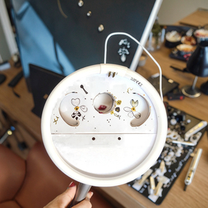 หลอดไฟ LED ทรงกลม T5 ขนาด 28W 6400K สำหรับเปลี่ยนหลอดฟลูออเรสเซนต์แบบวงแหวน ให้แสงเดย์ไลท์ พร้อมคุณสมบัติขยายภาพ - Product Image 4