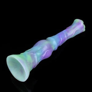 YOCY Dildo Luminoso de Caballo Largo, Juguete Sexual, Tapón Anal, Pene con Nudo de Lobo, Estimulador de Clítoris y Ano para Parejas, Productos para Adultos - Product Image 3