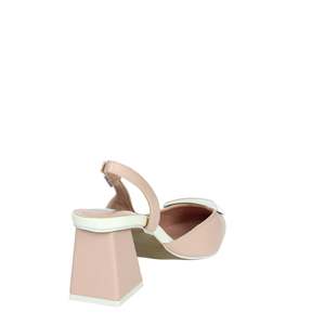 Zapatos de Tacón Donna Slingback 24963 Rosa con Tacón Cuadrado y Diseño de Tiras para Mujer - Product Image 3
