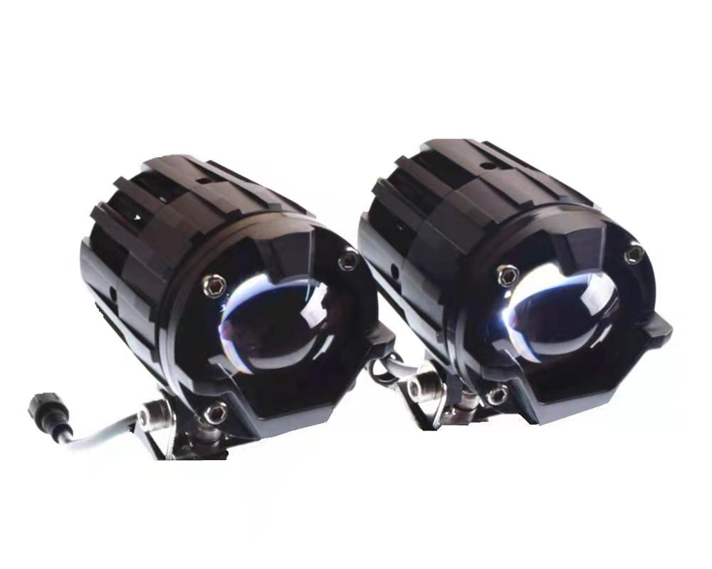 Shenghua собственный дизайн горячая распродажа M5 60 Вт 6000 лм светодиодные мини фары дальнего света двухцветные мотоциклетные Противотуманные фары вспомогательные светодиодные фары