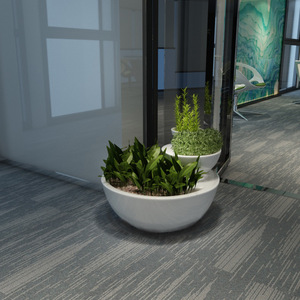 Jardinière en plastique durable sur mesure pour l'aménagement extérieur des centres commerciaux - Product Image 1