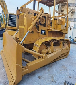 Topadora de cadenas Caterpillar CAT D7G usada de segunda mano con cabrestante de 25 toneladas, modelos D7R, D7H, D6G, D6H, D6R, D5M, de alta calidad - Product Image 1