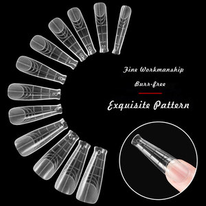 Extensiones de Uñas de Cristal Tipo T, Suministros para DIY, Puntas Acrílicas para Construcción de Uñas, Herramienta Profesional para Manicura y Arte de Uñas - Product Image 5