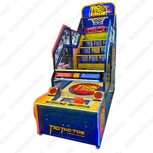 Máquina de Juego Arcade Interactiva con Monedas, Desafío de Baloncesto Tic Tac Toe, Canje de Tickets, para Entretenimiento en Interiores - Product Image 3