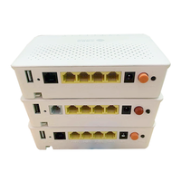 ONU GS3101 d'occasion 1GE+3FE+TEL+USB Routeur XPON GPON EPON Modems Fibre Optique 2.4G WIFI Bande Unique ONU ONT