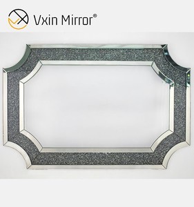 2022 New Modern Wall <strong>Mirror</strong> Crushed Diamond Glass Refined Rectangle Shape Decorative <strong>Mirror</strong> 4mm Thick Bathroom Living <strong>Room</strong> <strong>Bed</strong> - Product Image 3