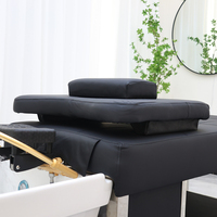 Lit de lavage intégré pour salon de beauté et barbier, avec fonction spa capillaire, cycle d'eau spécial pour salon de beauté thaïlandais et chauffe-eau pour traitement capillaire