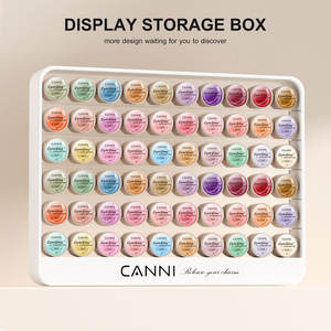 CANNI Beauty Store Escritorio Pintura Esmalte de uñas Gel Botella 9ml 15ml 5g Acrílico transparente Soporte de exhibición Estante de almacenamiento Organizador - Product Image 4