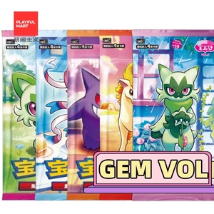 Nuevo y Original, Sellado, PTCG Gemstone Vol.1 Vol.2 Vol.3 Vol.4 Vol.5 Booster Box Series, Tarjetas Coleccionables para Regalos - Product Image 1