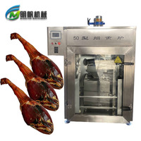 Machine à fumer multifonctionnelle en acier inoxydable pour sécher, fumer, cuire et rôtir la viande, les saucisses, le bacon et le poisson