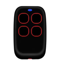 Télécommande sans fil multifréquence 4 canaux 287MHz 868MHz Transmetteur de porte automatique 4-en-1 avec code fixe roulant