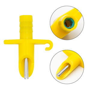 100 pièces par sac lapin buvant automatique mamelon eau lapin souris mamelon buveur volaille ferme rongeur eau mangeoire - Product Image 2