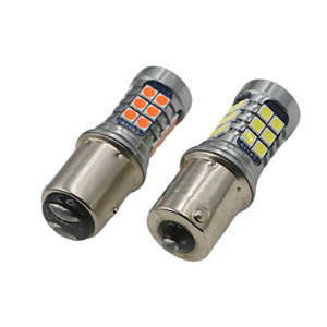 1156ba15s 1157 <b>LED</b> turn signals, brake <b>lights</b>, and reverse <b>lights</b> (modified); 3030 <b>LED</b> bulbs; T20 <b>LEDs</b>. - Product Image 2