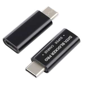 Bloqueador de Datos USB-C – Adaptador de Seguridad Solo para Carga Rápida de 5V/5A – Previene el Robo de Datos para Laptops y Teléfonos - Product Image 2