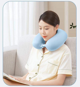 Cuscino Cervicale Ergonomico in Memory Foam Effetto Seta Ghiacciata, per Viaggi in Aereo, Auto e Riposini in Ufficio - Product Image 3