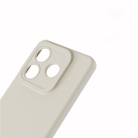 Funda de Teléfono de TPU Suave de Color Puro, Protección Antigolpes para la Lente de la Cámara, Cubierta Trasera Antihuellas para iPhone 17 16 Pro Max 13 12 11