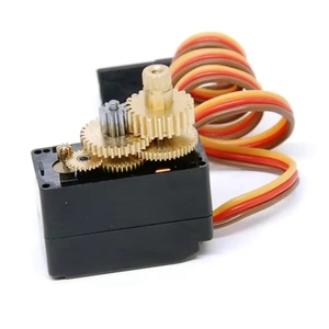Servo Analógico Oficial <span class=keywords><strong>EMAX</strong></span> <span class=keywords><strong>ES08MA</strong></span> <span class=keywords><strong>II</strong></span> con Engranajes Metálicos, 12g, Mini Motor de Control Remoto para Modelos de Robots RC, Helicópteros 405 - Product Image 4