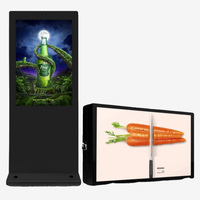 Kiosco de Autoservicio con Pantalla Táctil de Doble Cara (Basado en Android) para Publicidad Comercial y Orientación Interactiva