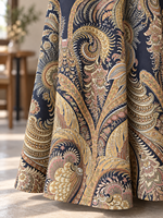 Ensemble robe et jupe à motifs élégants AW0293, vêtements musulmans islamiques haut de gamme, hijabs, style décontracté, pour tous les jours