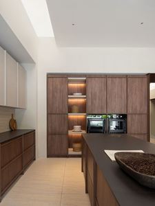 Mueble de Cocina con Fregadero, Perfil de Aluminio Italiano para Vidrio en el Modelo de Almacenamiento, Sistema Completo de Muebles y Accesorios de Cocina - Product Image 5