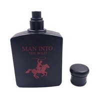 Parfum pour homme en vaporisateur de poche longue durée, noir pur, fabriqué en usine