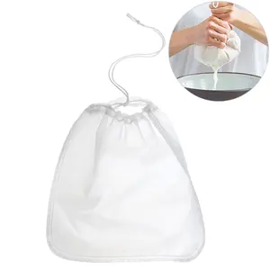 brewing yogurt filter kava strainer bags nylon mesh cheese water juices filter bag 100 mesh milk nut plant filter bag liquid